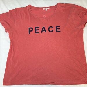 SUNDRY SIZE 1 Peace & Love tee